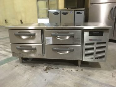 中古】ドロワー冷蔵庫／ホシザキ RTL-120NC-R 2007年製 幅1200×奥行600 