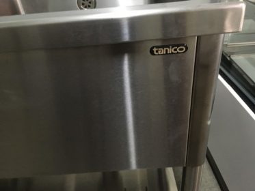 2016年製【中古】3槽シンク 【タニコー】TX-3S-150 幅1500×奥行600×高さ800