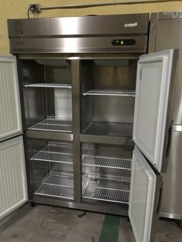 中古】縦型冷凍冷蔵庫（1凍3蔵）／福島工業 2012年製 URN-121PM6 幅