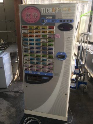 【中古】券売機／シバウラ KA-160NN 2005年製 幅700×奥行300×高さ1635